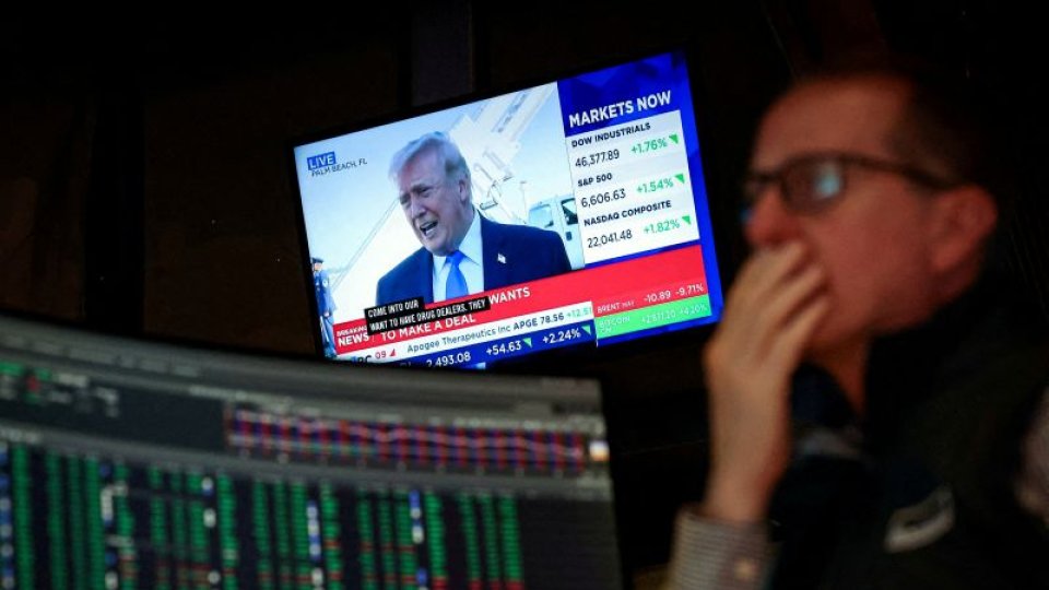 Piețele bursiere scad, petrolul crește puternic după ce Trump a promis noi lovituri împotriva Iranului