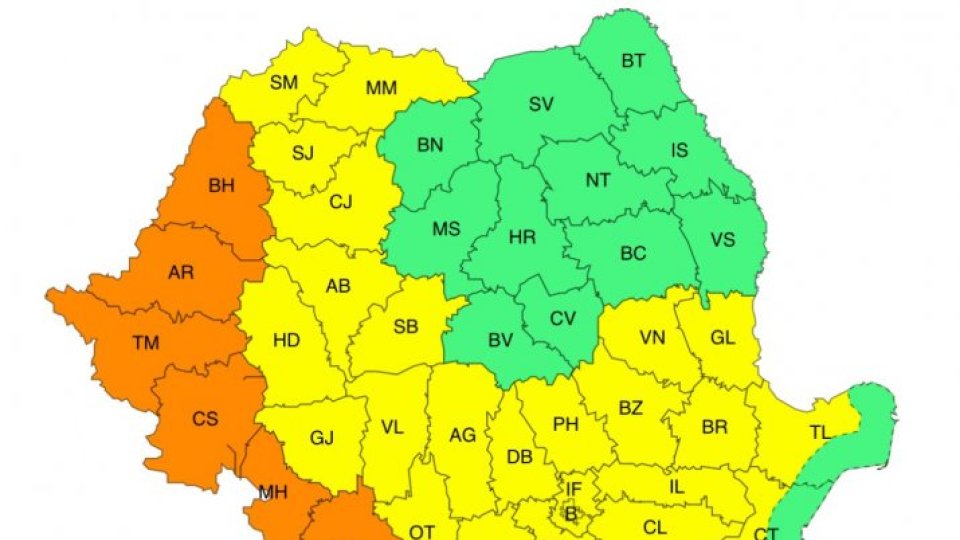 Revine canicula în mare parte a țării la acest sfârșit de săptămână