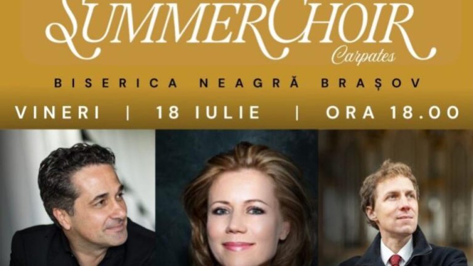 Summer Choir Carpates revine la Biserica Neagră