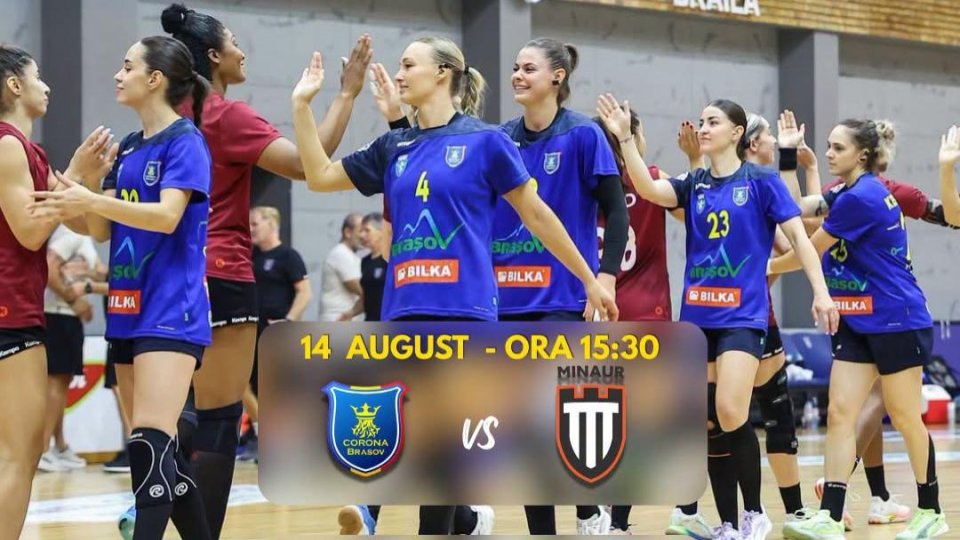 Handbal feminin. Meci amical pentru Corona Brașov
