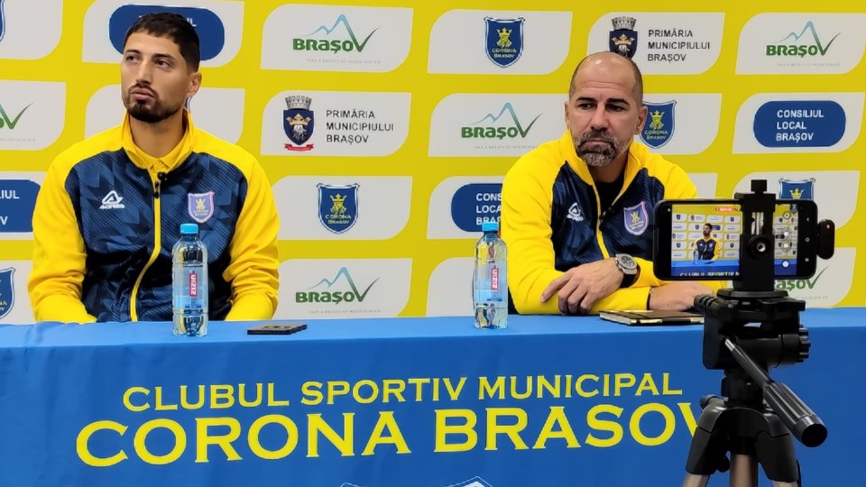 Fotbal. Corona Brașov, meci acasă, cu FC Argeș, în Cupa României