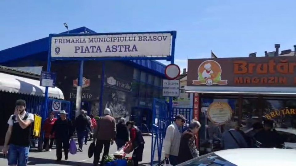 Piețele agroalimentare din Brașov, controlate de polițiști