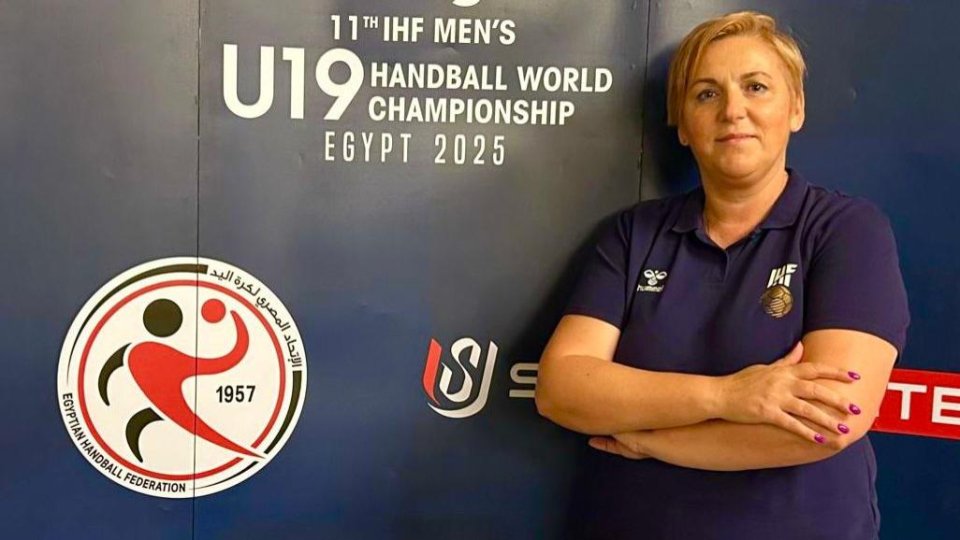 Handbal: Diana Florescu Ciulei, singura româncă observator EHF și IHF de la Campionatul Mondial U19 masculin din Egipt!