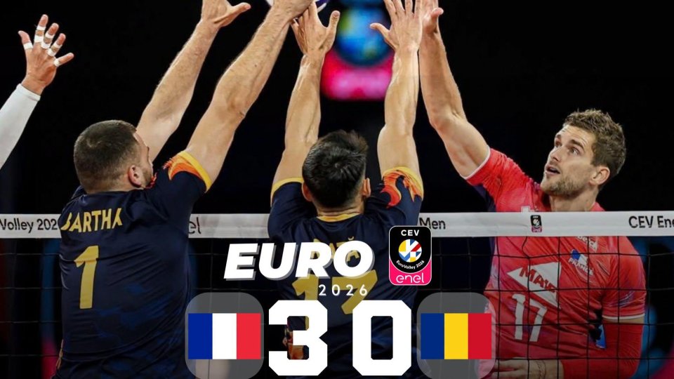 Volei masculin. România a fost eliminată de la Campionatul European