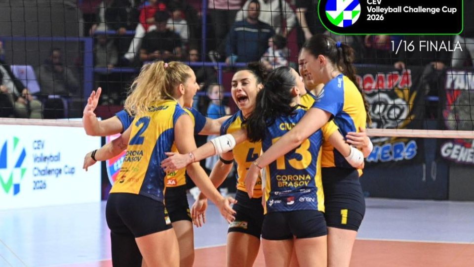 Volei. Corona Brașov, înfrângere în Grecia