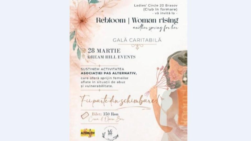 Gală caritabilă pentru sprijinirea femeilor aflate în situații vulnerabile