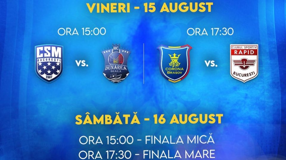 Handbal feminin: Cupa Corona, turneu puternic de pregătire în Sala Sporturilor
