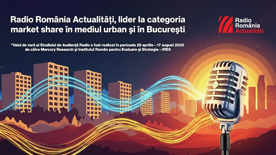 Radio România Actualități, lider de audiență în mediul urban