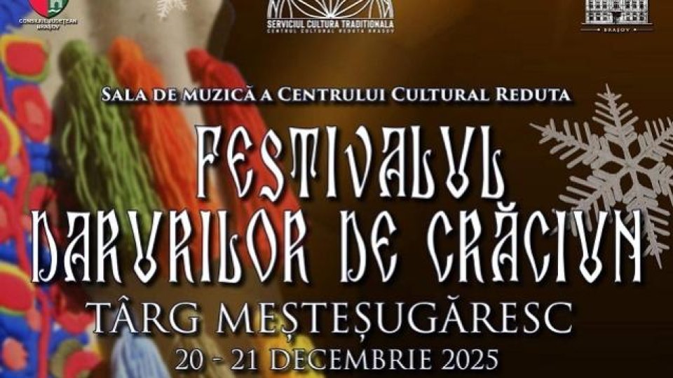 Au început înscrierile la „Festivalul Darurilor de Crăciun – ediția a III-a”