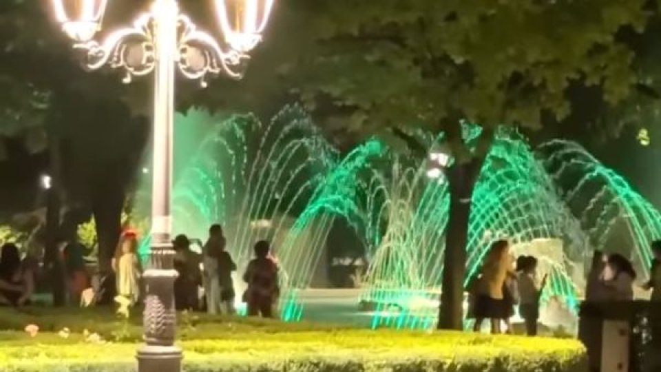 A fost inaugurată fântâna arteziană din Parcul Nicolae Titulescu