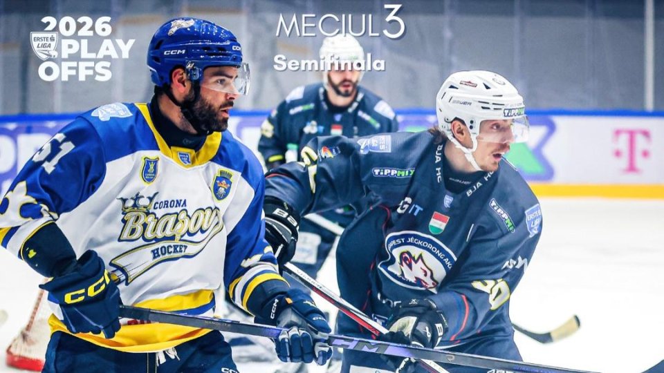 Hochei. Corona Brașov, învinsă de Budapest Akademia în Erste Liga