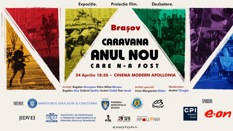 Caravana cinematografică  ‘’Anul Nou care n-a fost’’  începe la Brașov!
