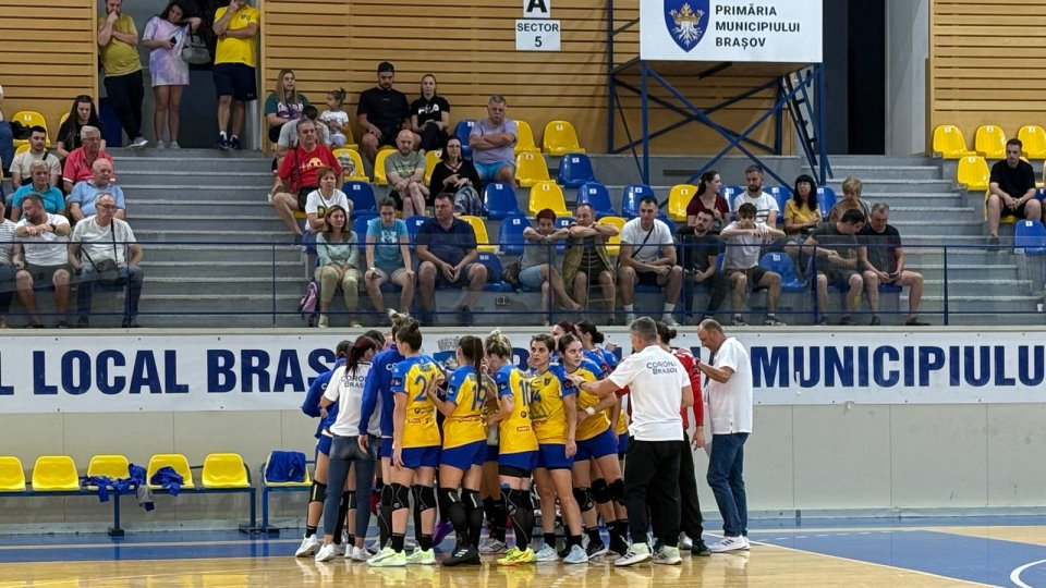Handbal: Corona Brașov, victorie la scor cu CSM Galați FOTO