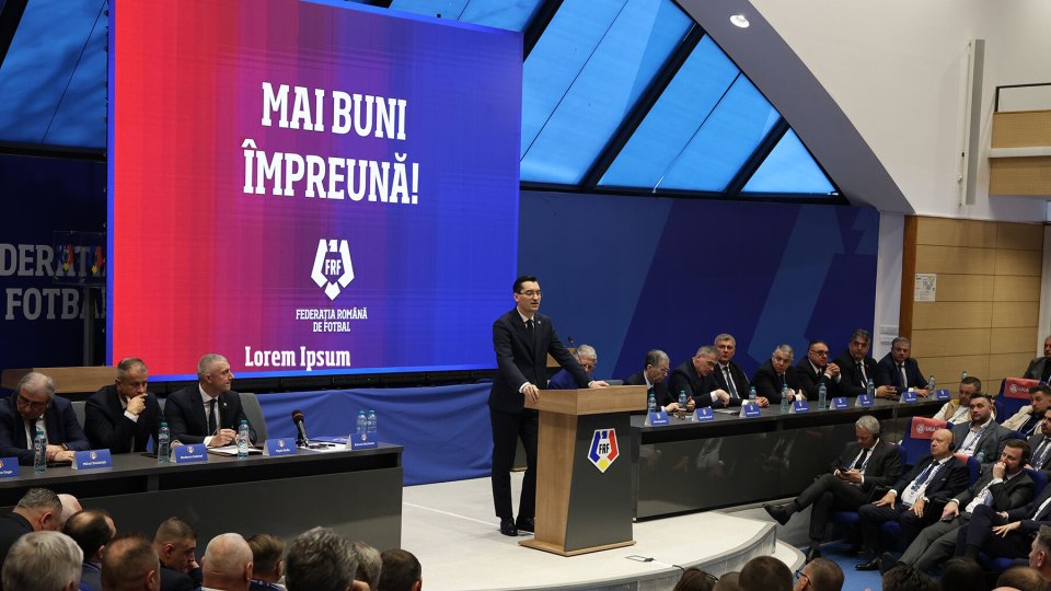 Răzvan Burleanu, reales președinte al Federației Române de Fotbal