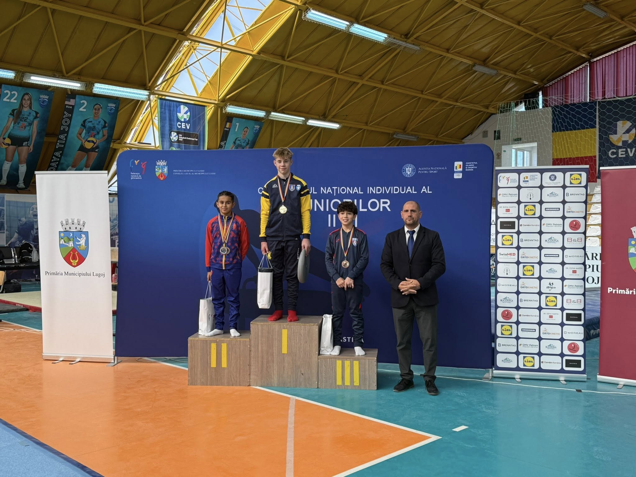 FOTO: Facebook / Federația Română de Gimnastică & Corona Brașov