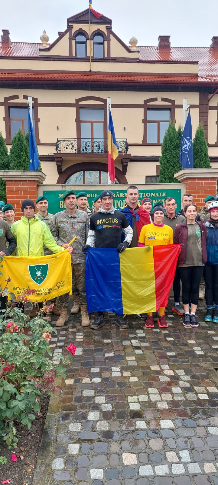 Ștafeta Veteranilor Invictus a ajuns la Brașov /