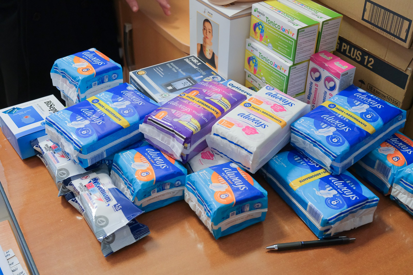 Produse gratuite de igienă personală /