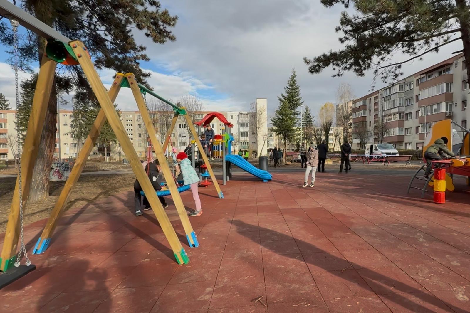 Un nou parc modern pentru locuitorii din Cartierul Astra /