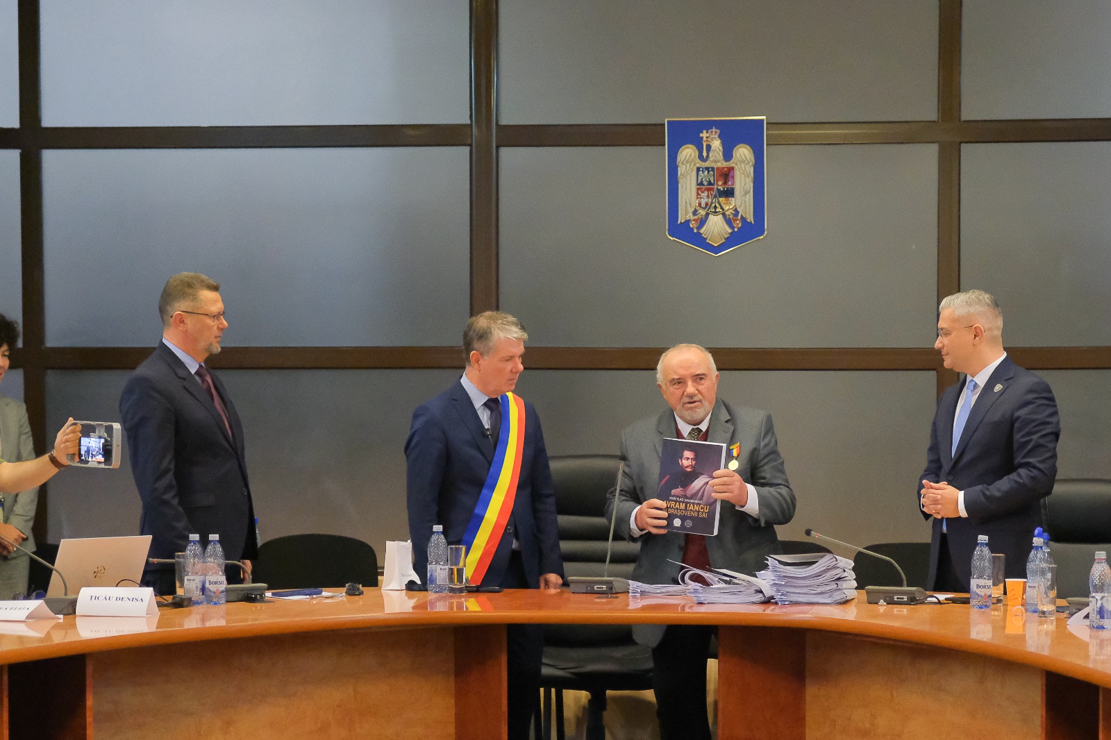 Istoricul Ioan Vlad a primit diploma de Cetățean de Onoare /