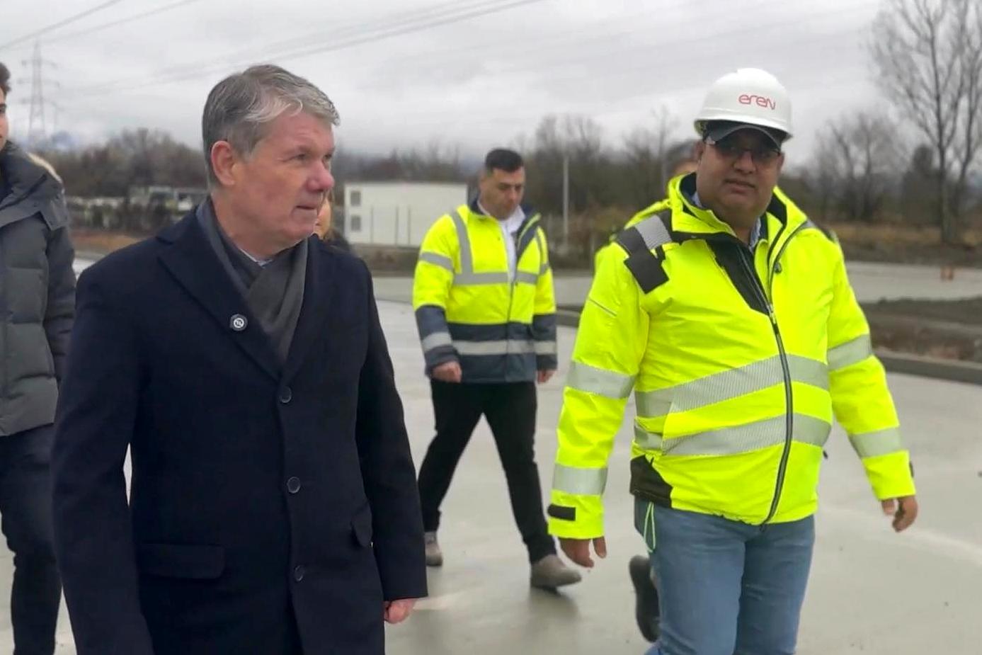 Recepție garaj autobuze electrice /