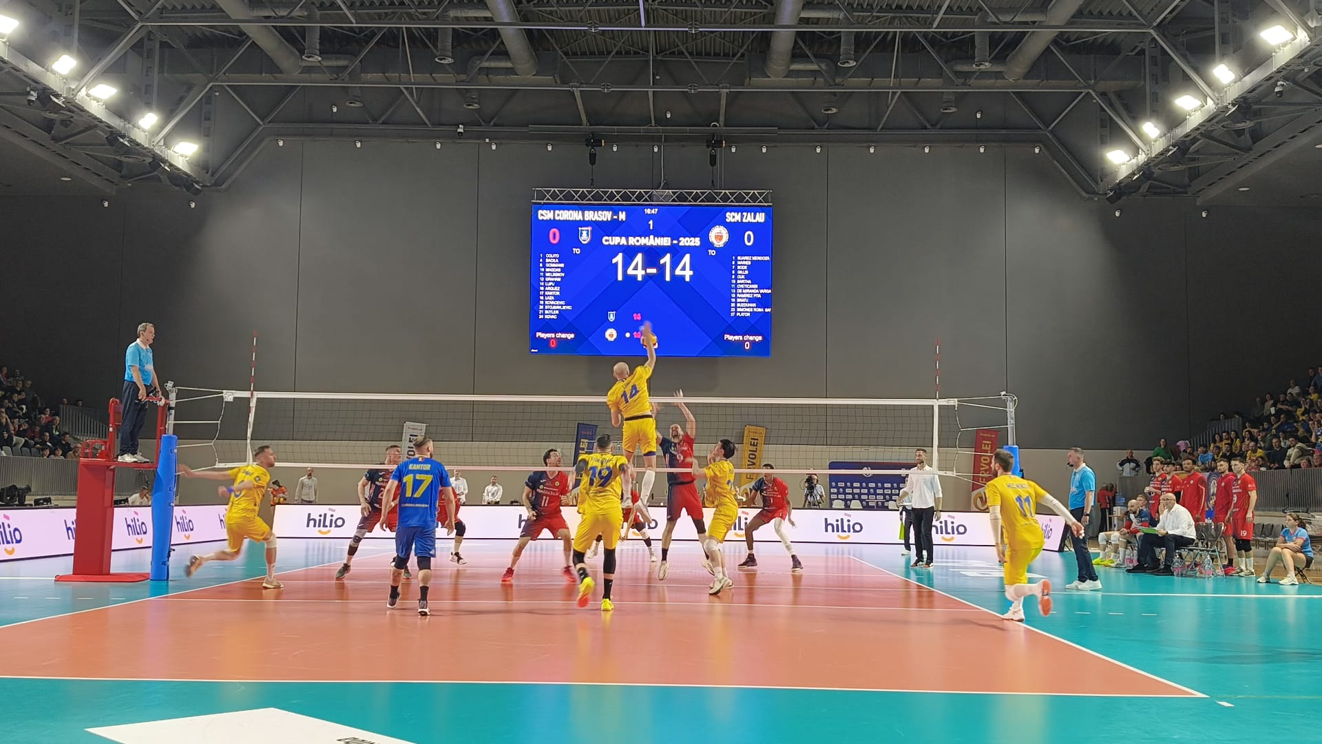 Corona a cucerit Cupa României la volei masculin