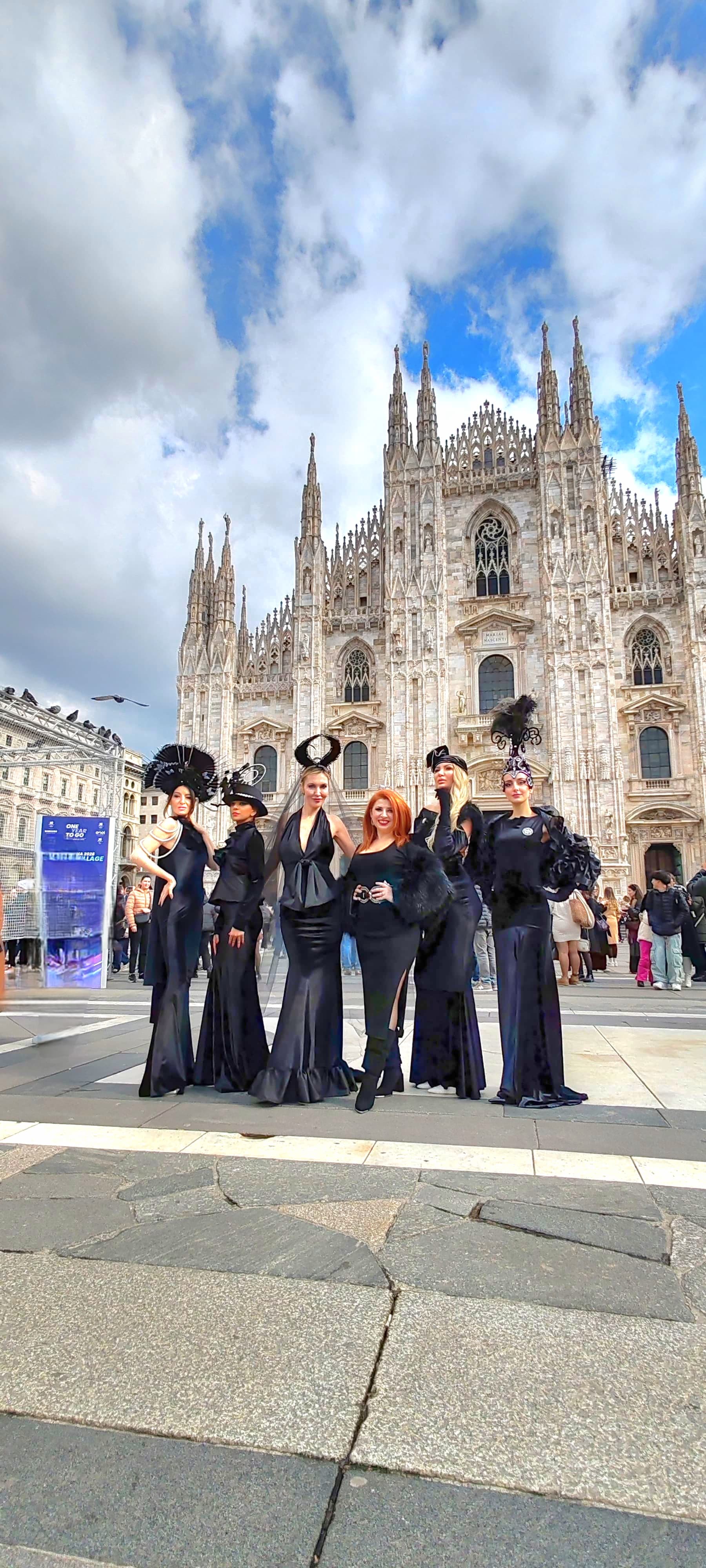 Colecție Bianca Bucă la Milano Fashion Week /