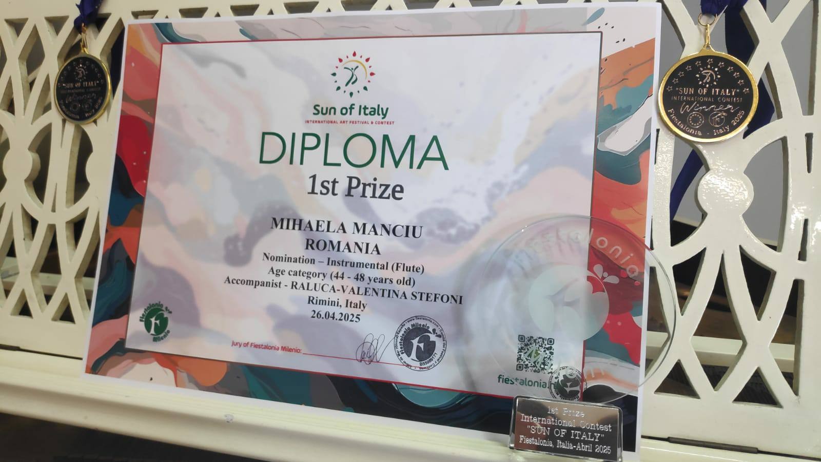 Mihaela Manciu și Raluca Stefoni impresionează la Rimini /