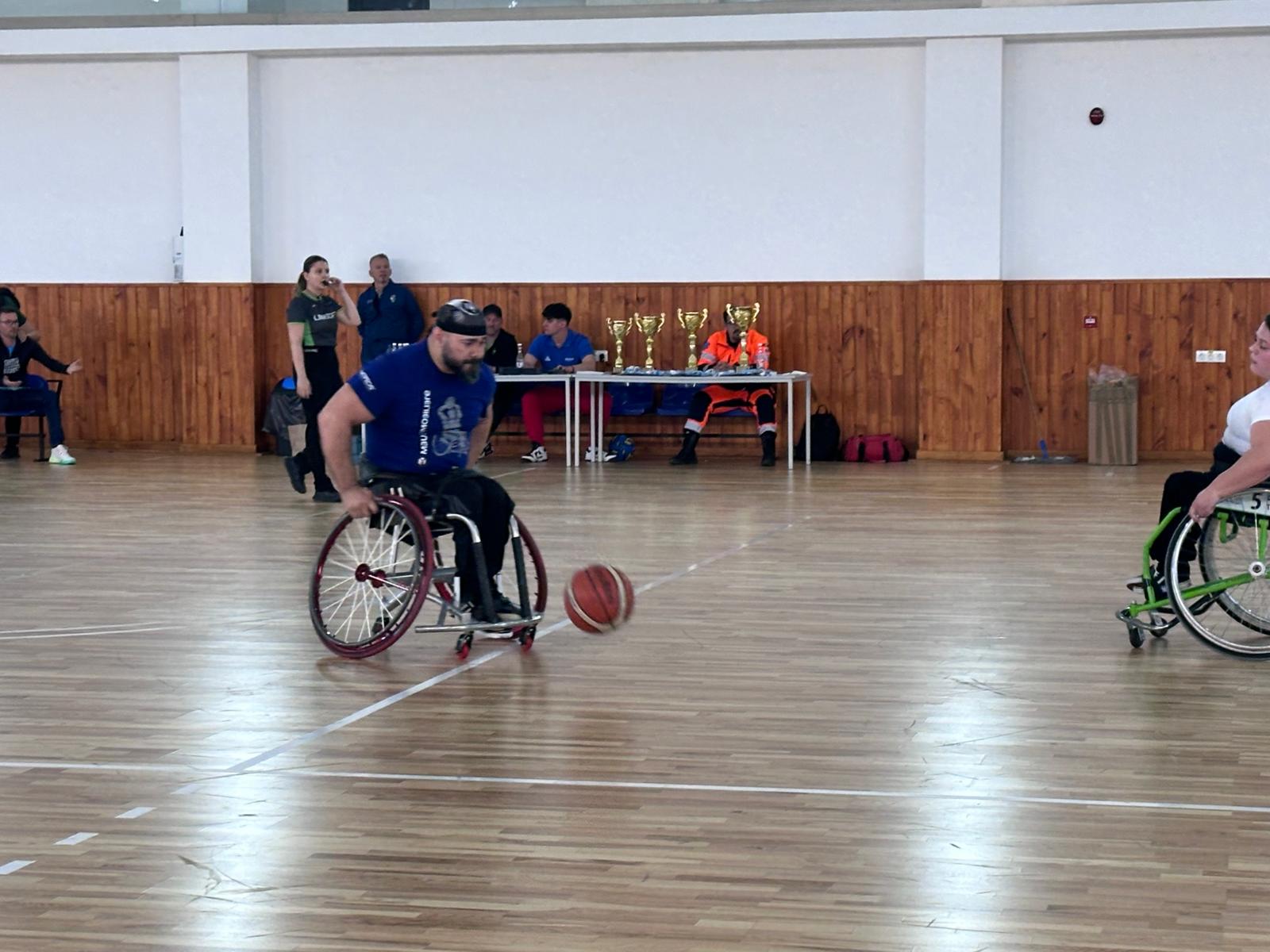 CSU Braşov este campioană naţională la baschet în fotoliu rulant