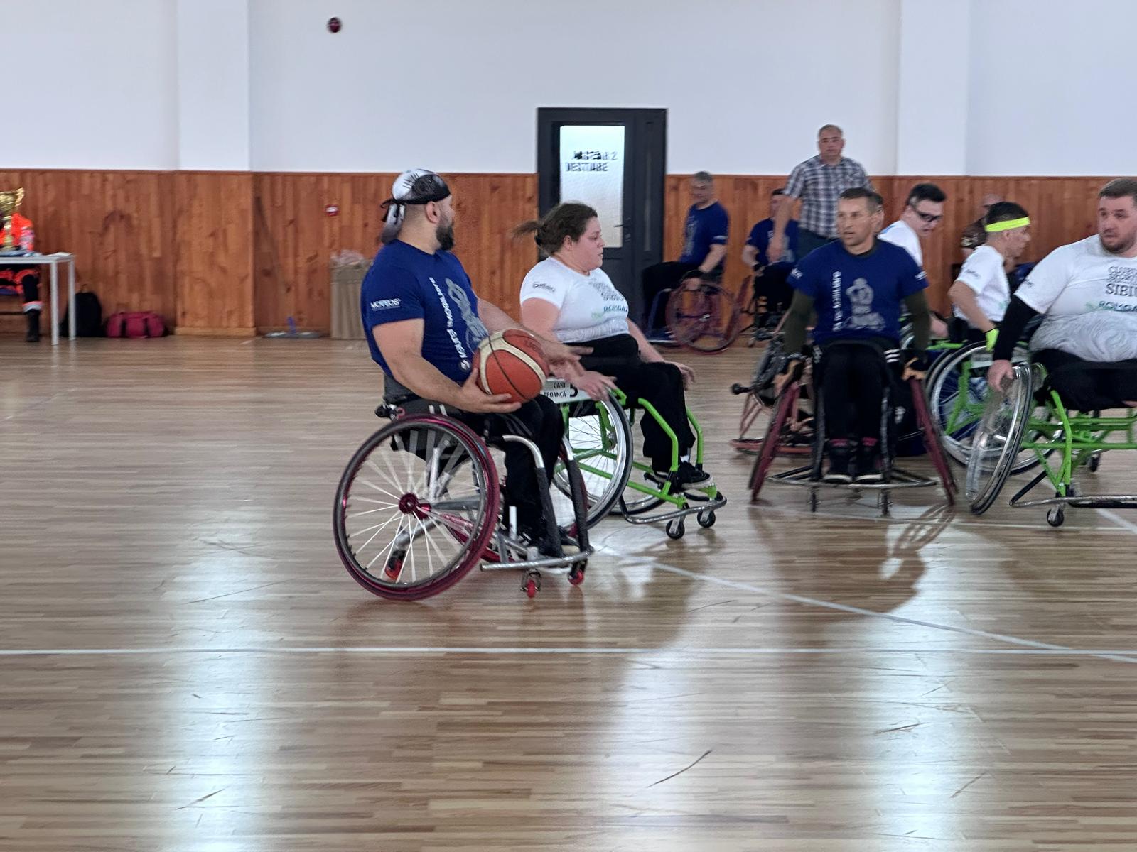 CSU Braşov este campioană naţională la baschet în fotoliu rulant