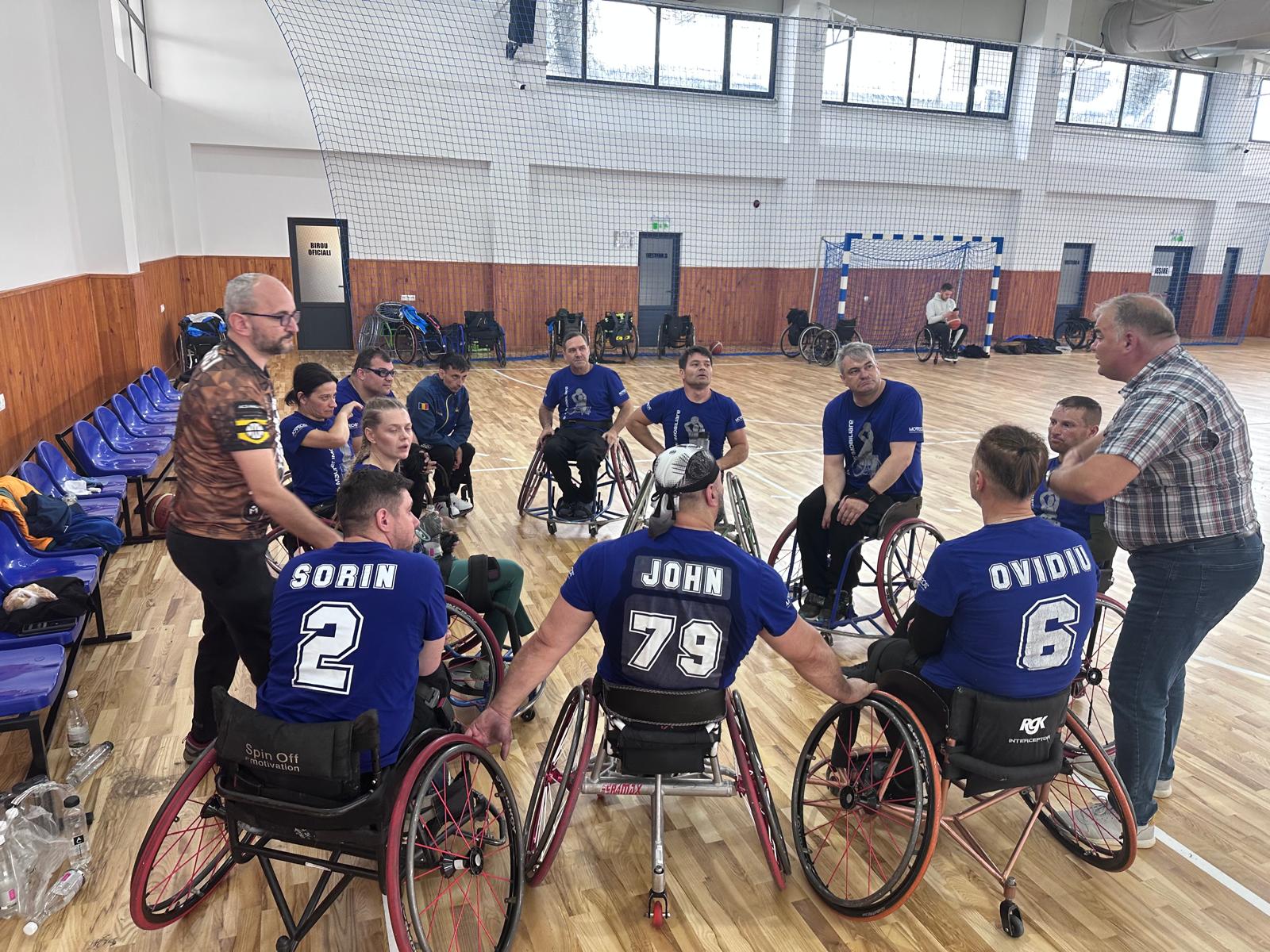 CSU Braşov este campioană naţională la baschet în fotoliu rulant