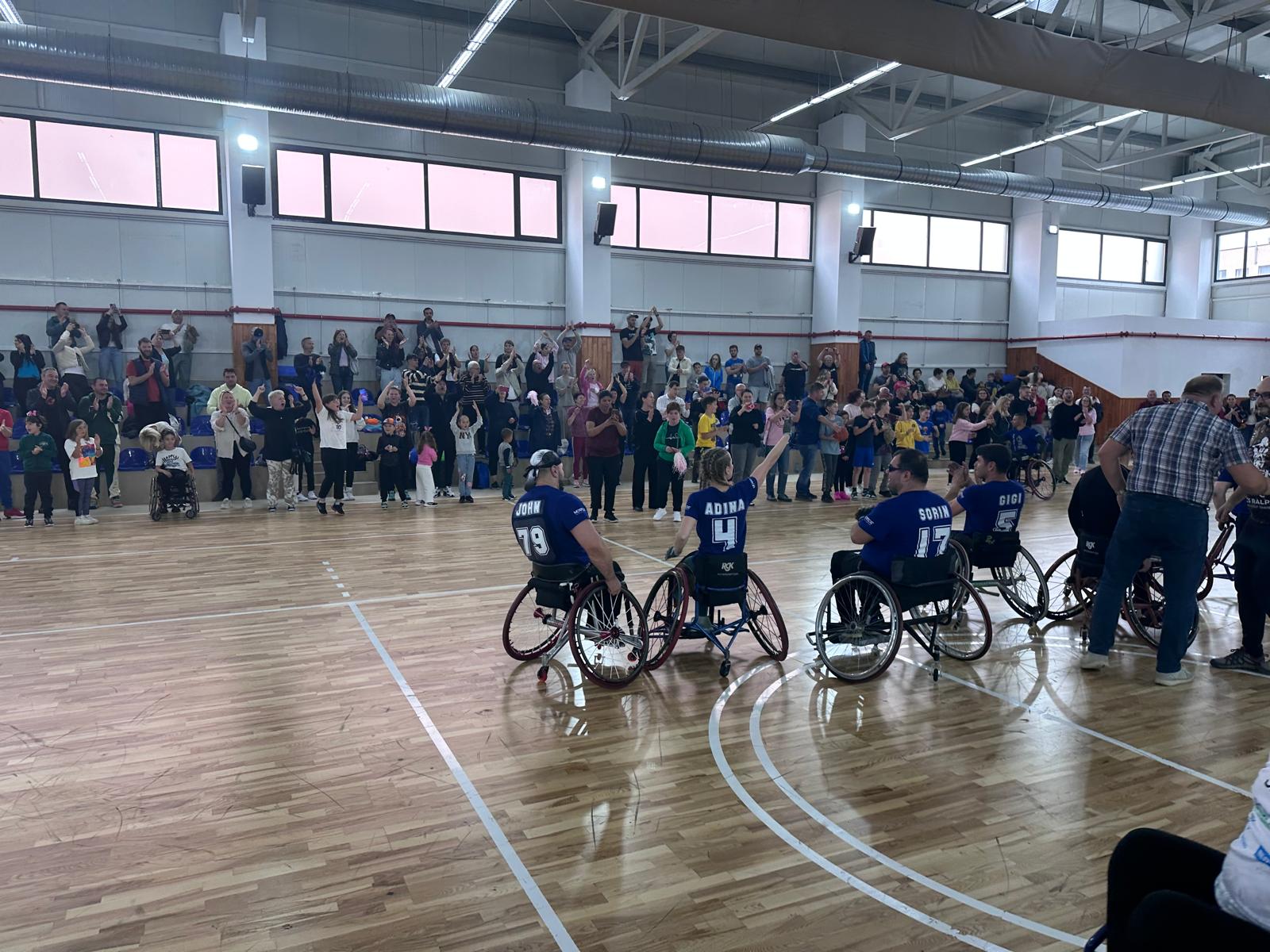 CSU Braşov este campioană naţională la baschet în fotoliu rulant