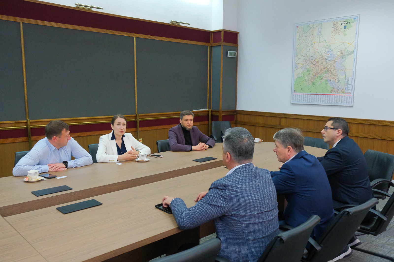 Delegație din Chișinău în vizită oficială la Brașov /