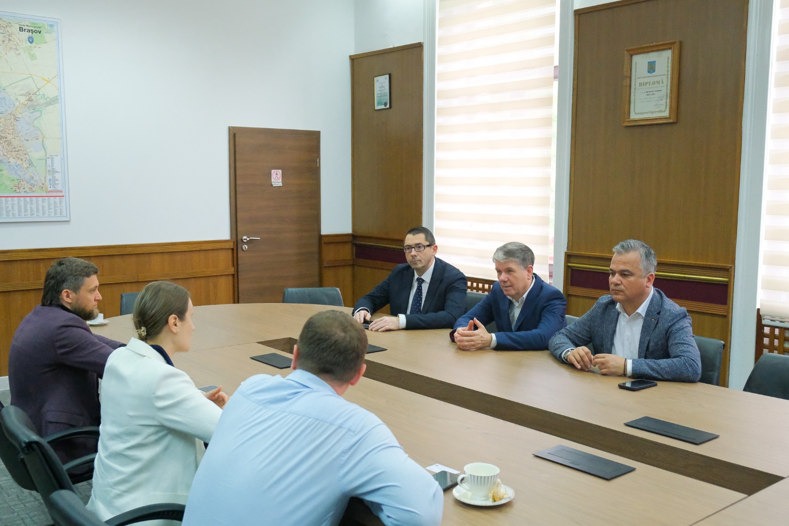 Delegație din Chișinău în vizită oficială la Brașov /