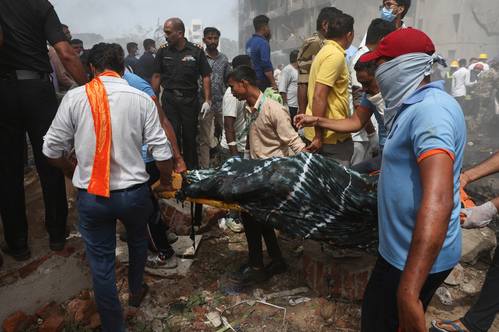 Avion cu 242 de persoane prăbușit în India /