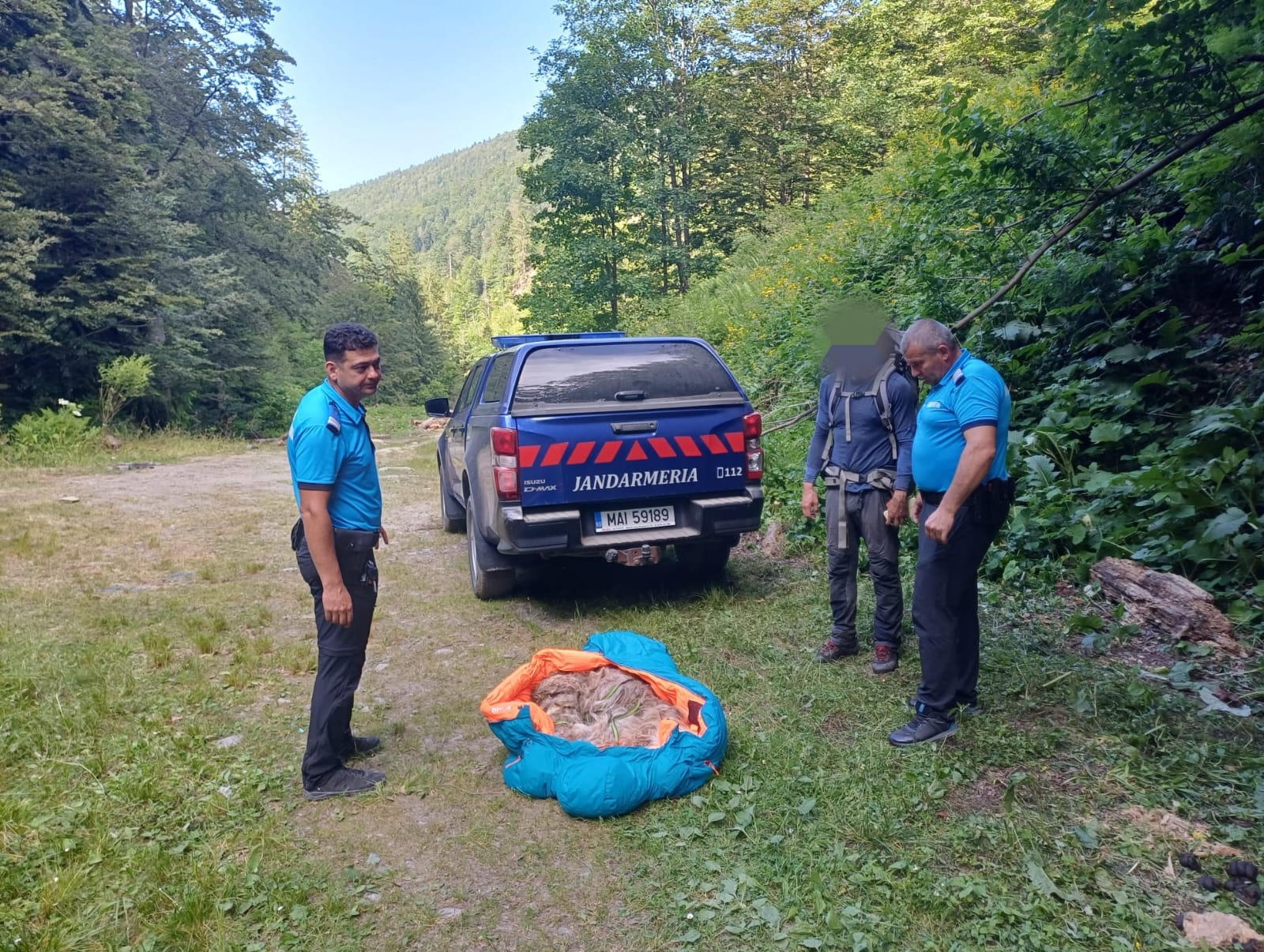 Misiune specială pentru un câine aflat în pericol /