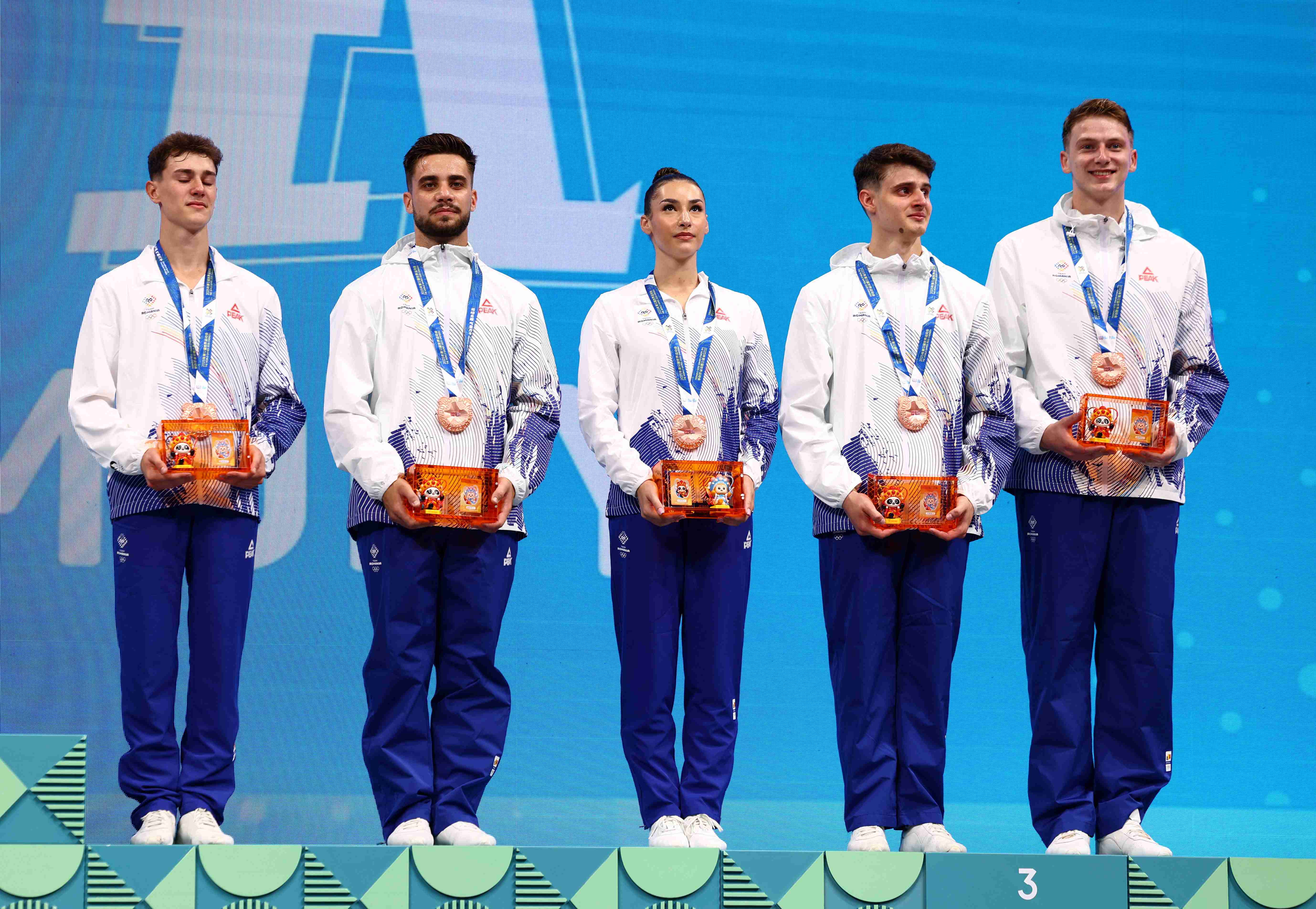Gimnastică aerobică: Bronz pentru România în proba de grup