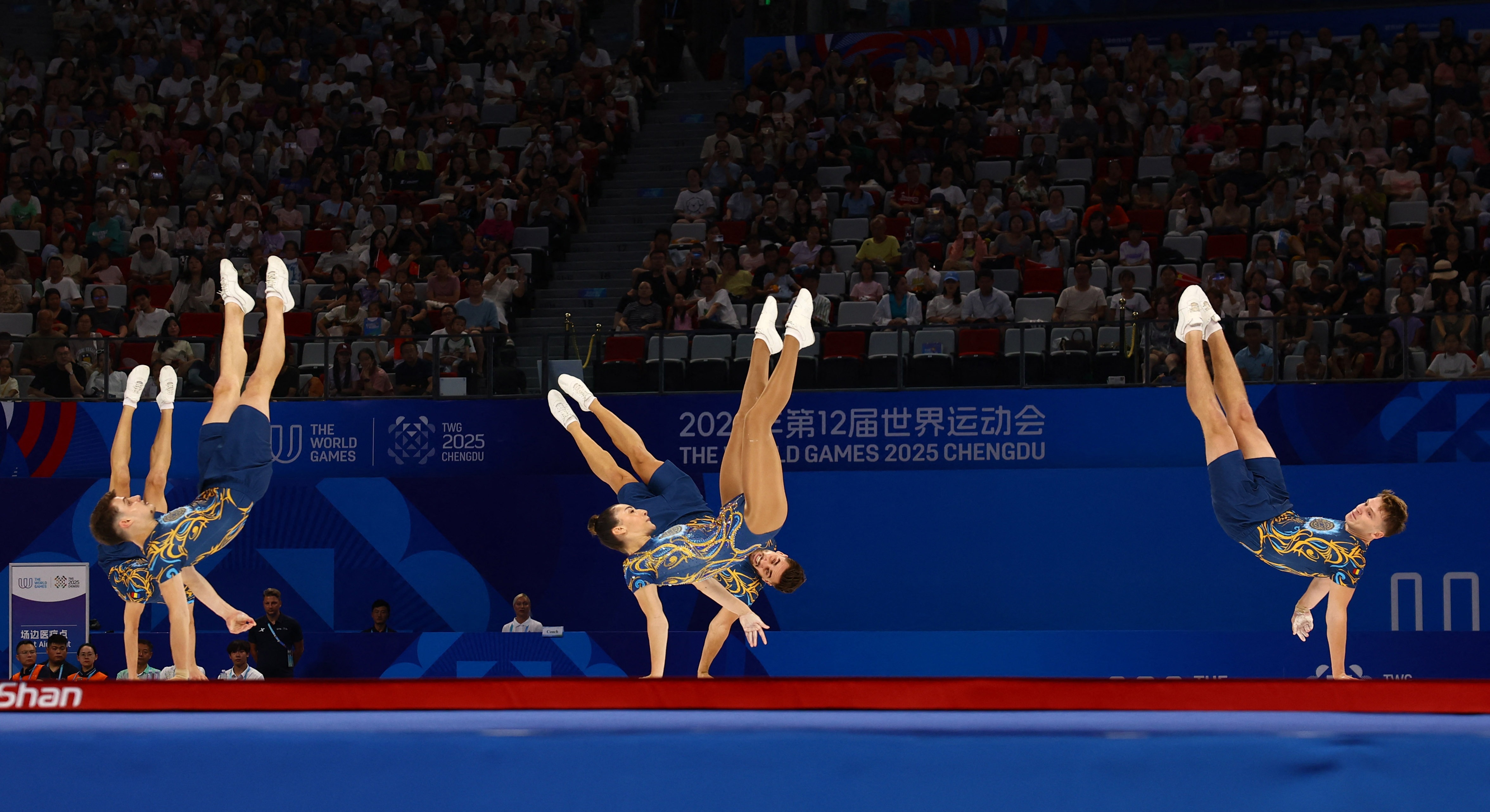 Gimnastică aerobică: Bronz pentru România în proba de grup