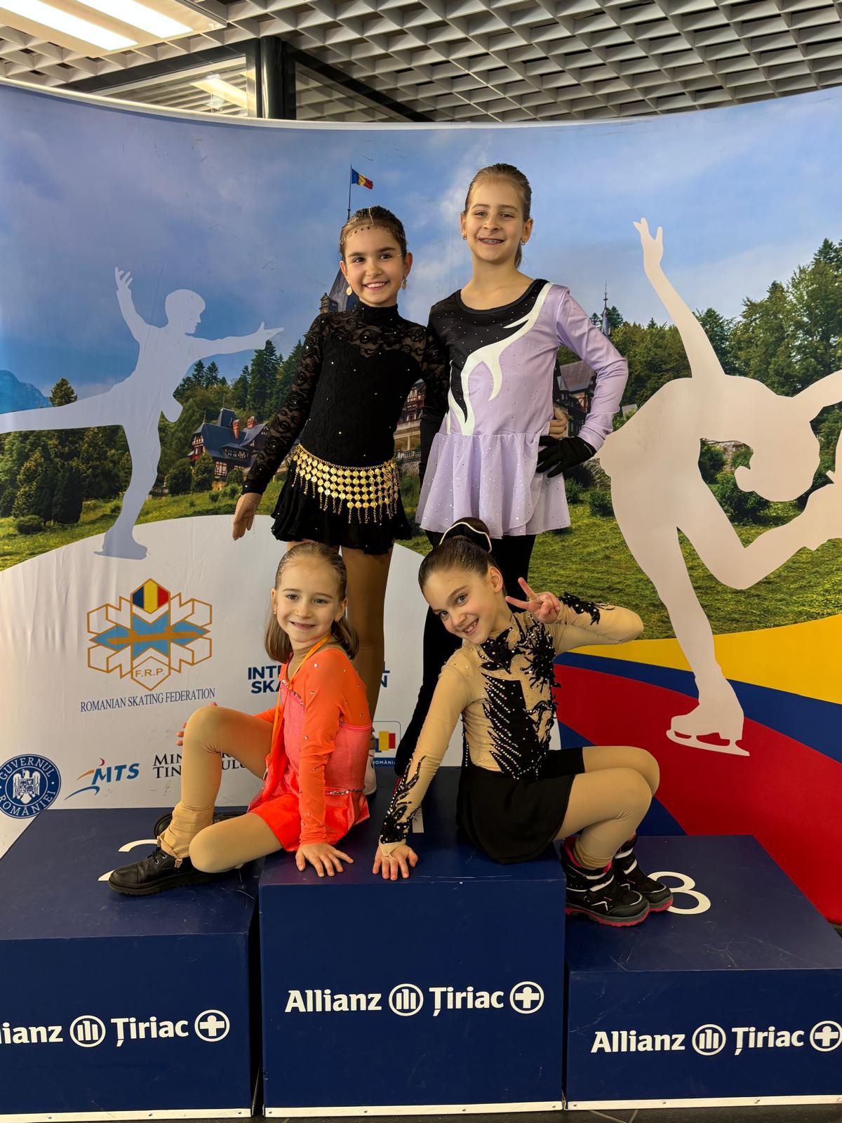 Patinaj artistic. Corona Brașov a câștigat trofeul Cupa României /