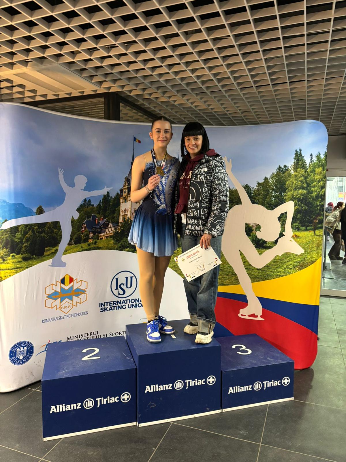 Patinaj artistic. Corona Brașov a câștigat trofeul Cupa României /