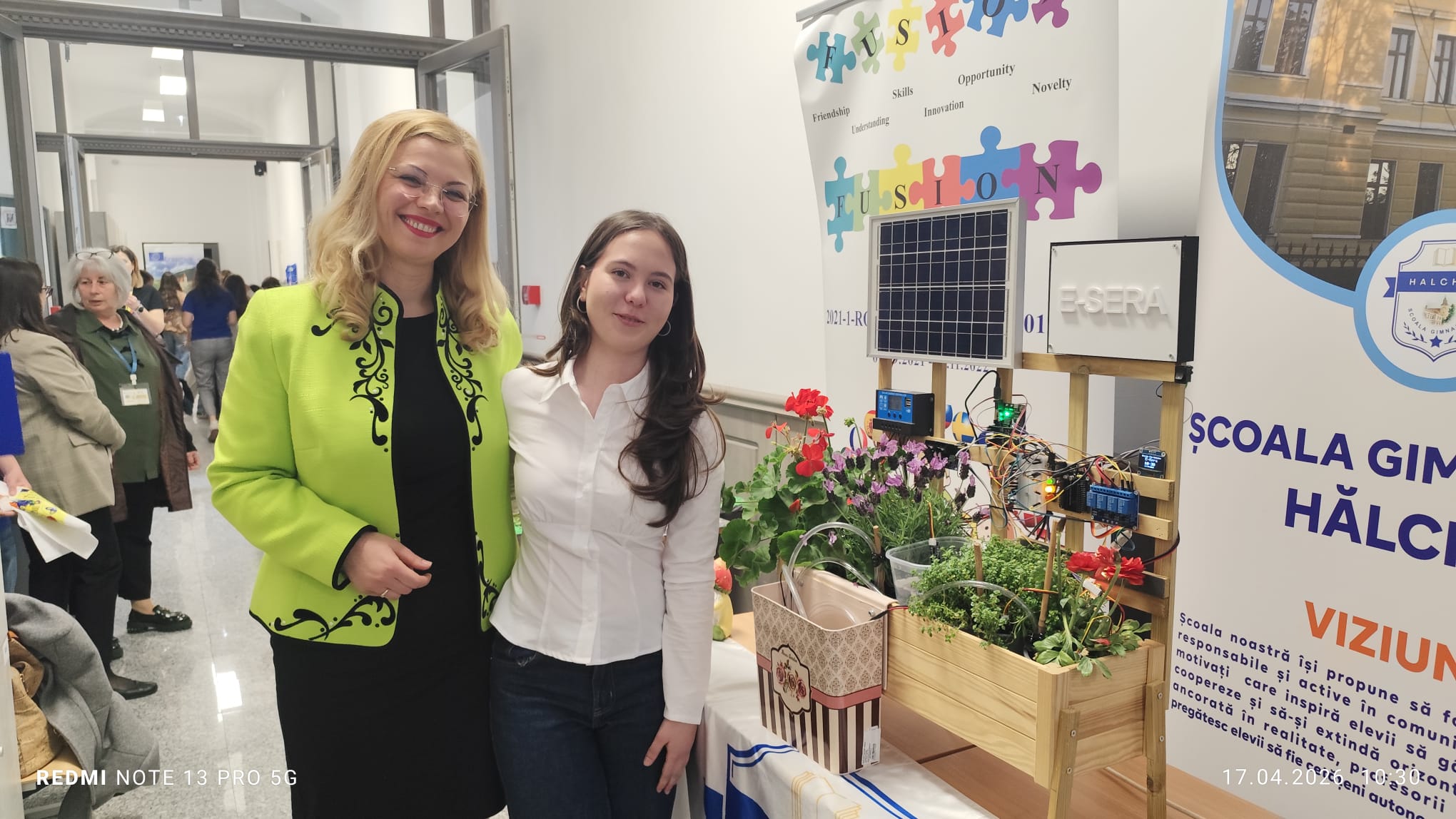 Tur interactiv cu QR și seră smart, la expoziția Made for Europe /