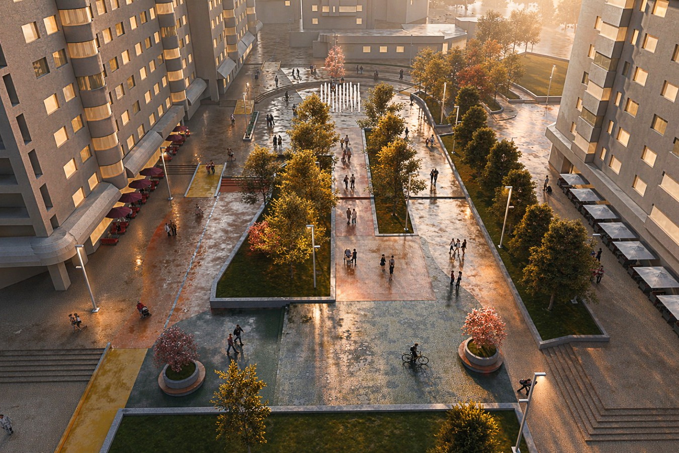 Pietonal Răcădău /