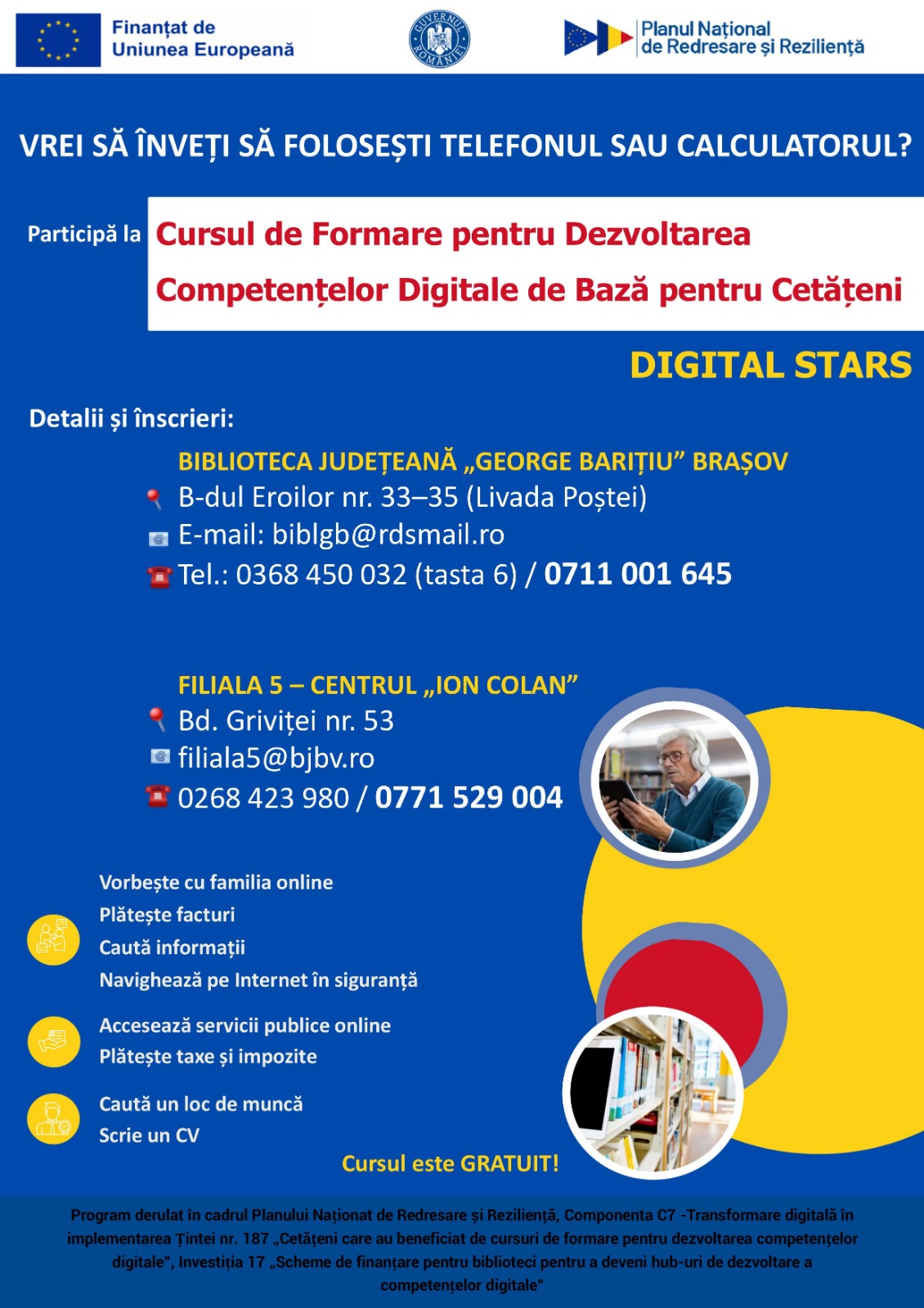 FOTO: Biblioteca Județeană Brașov